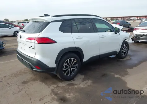 2025 Toyota Corolla Cross Hybrid Se from USA, damaged, VIN 7MUFBABG1SV070102